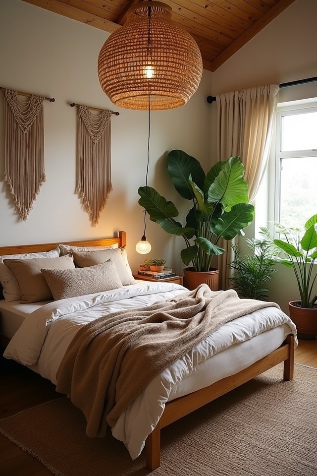 bohemian bedroom design ideas