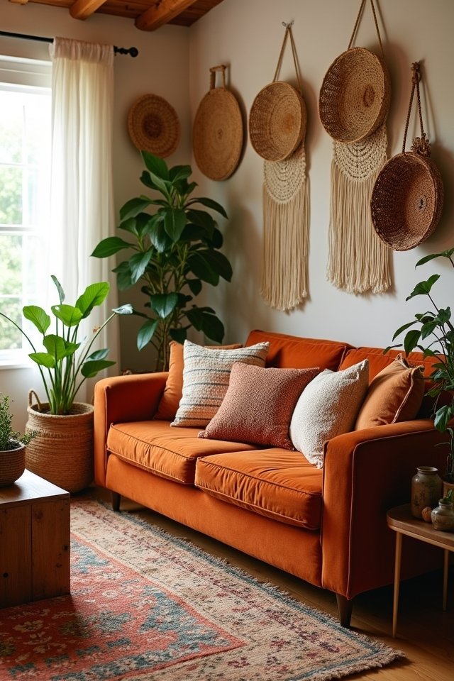 bohemian chic textured accessories