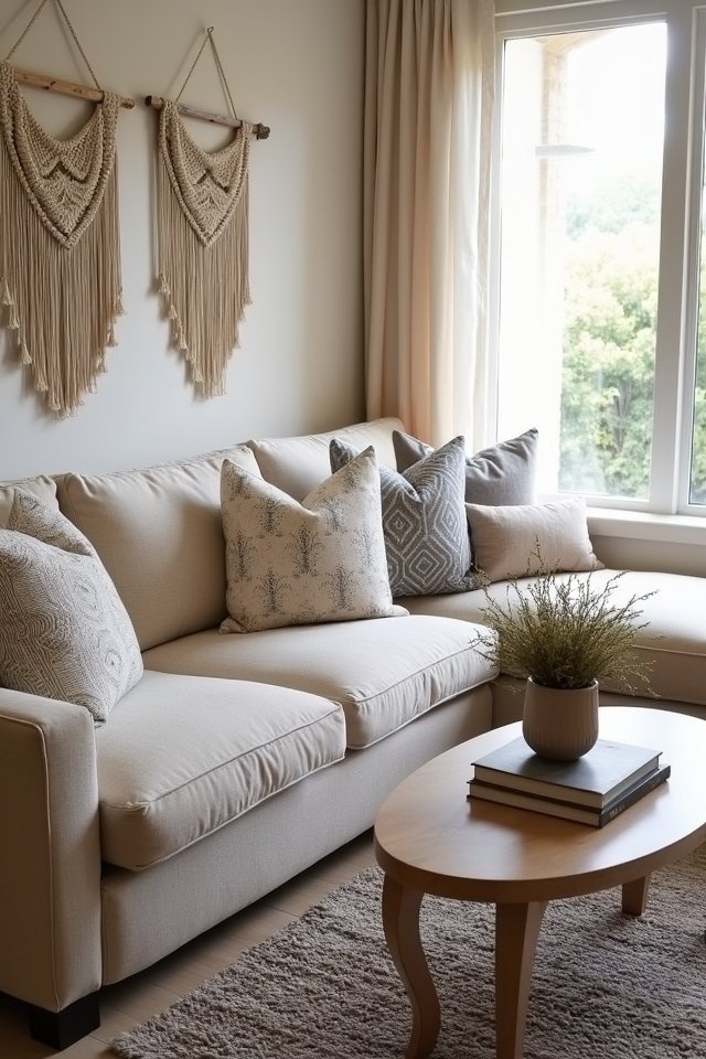 bohemian cozy living room