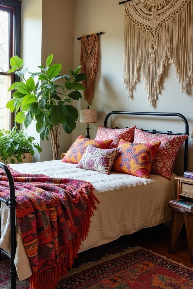 bohemian eclectic metal decor