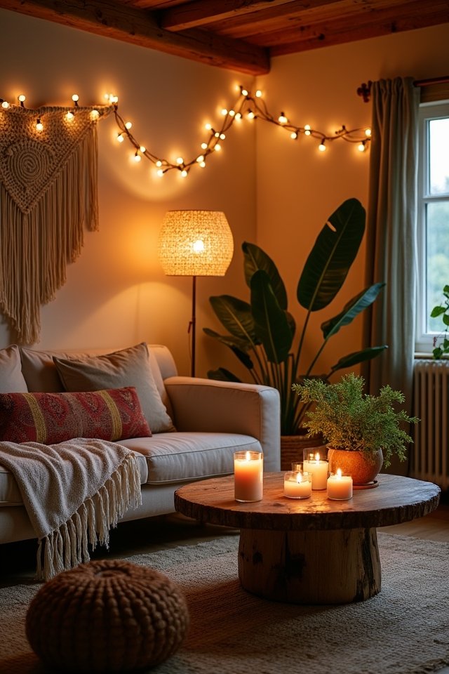 bohemian lighting mood enhancement