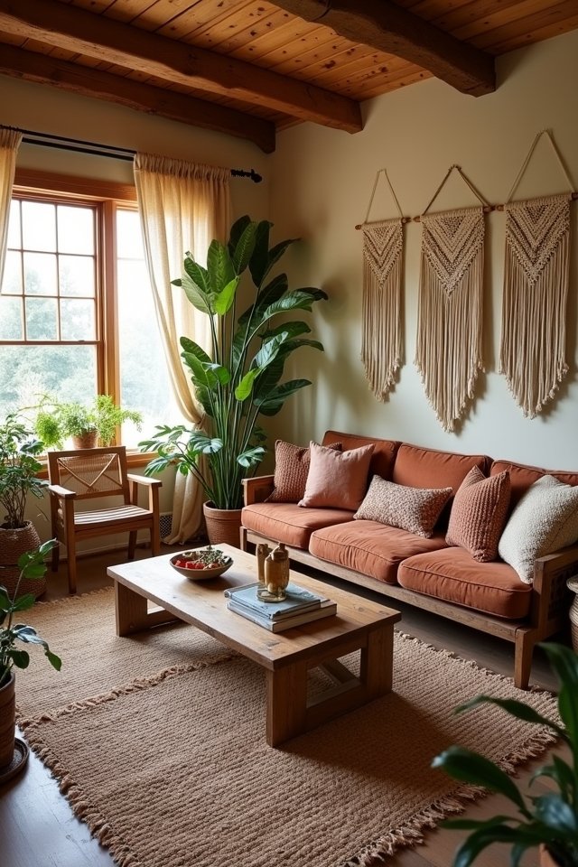 bohemian living room essentials