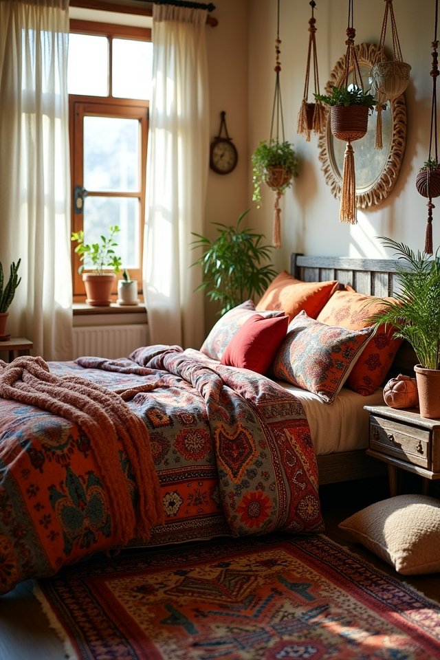 bohemian prints and textures