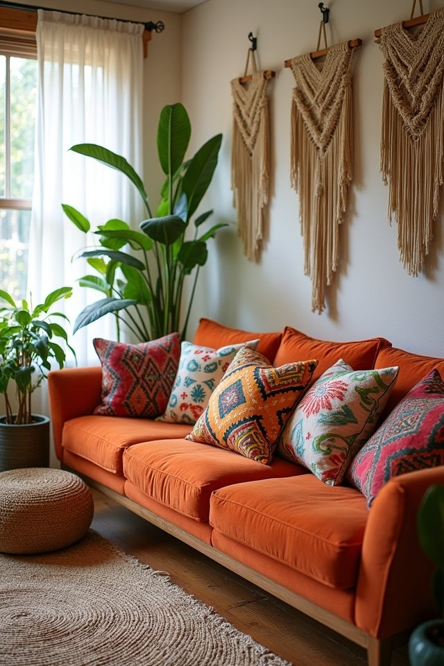 bohemian style with textures