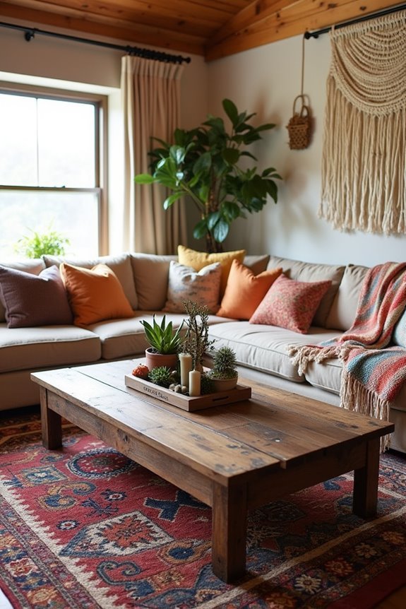bohemian vibrant eclectic decor