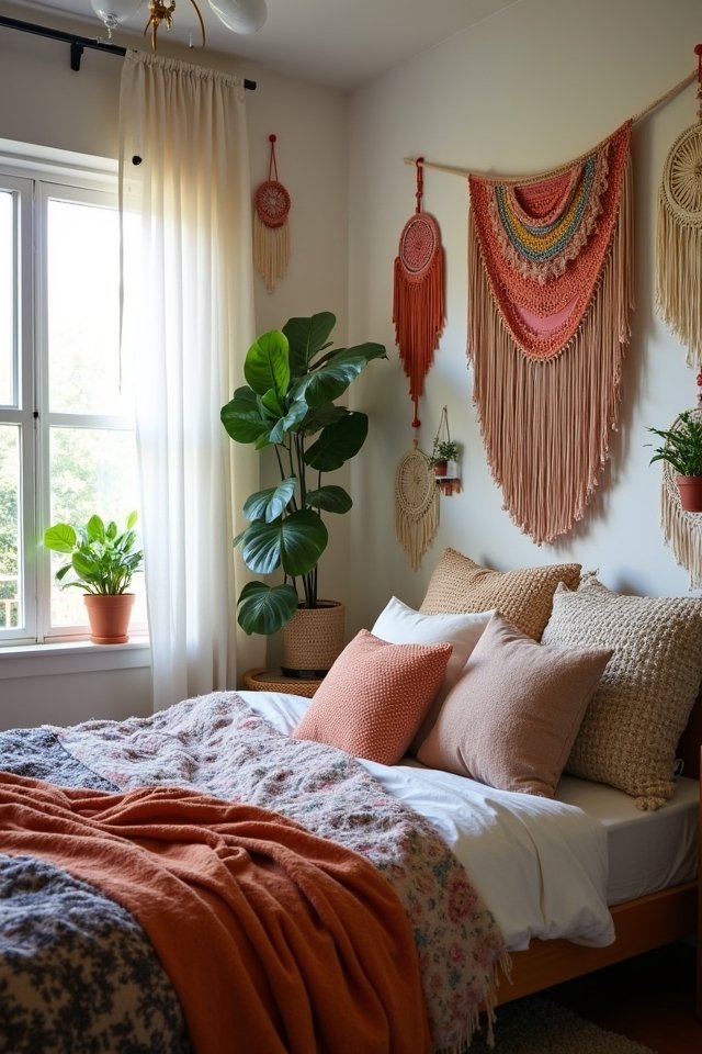 bohemian wall decor inspiration