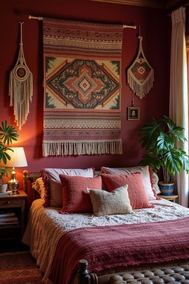 bohemian wall hangings ideas