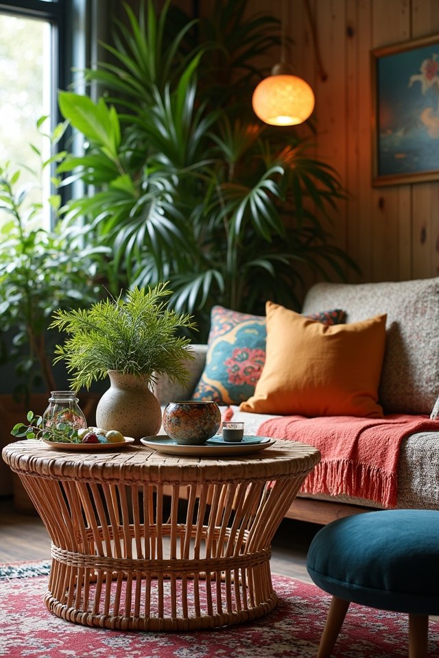 bohemian woven table charm