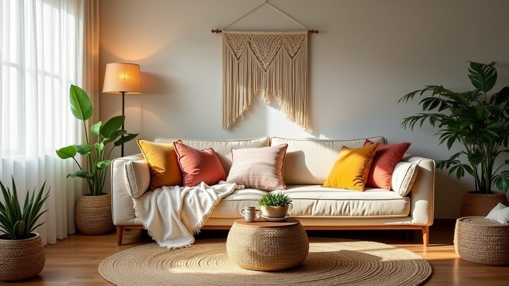 boho living room inspiration