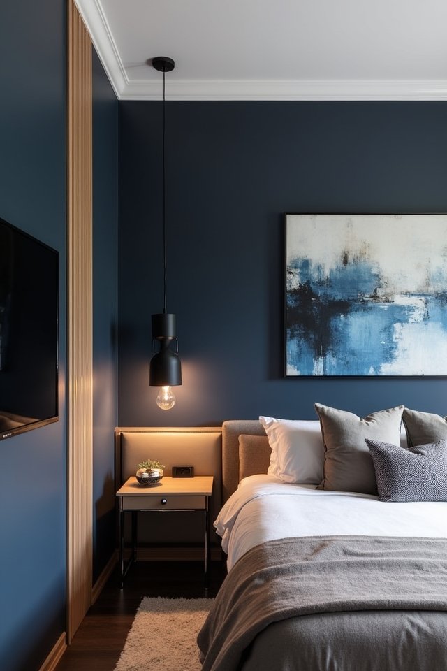 bold accent wall artistry