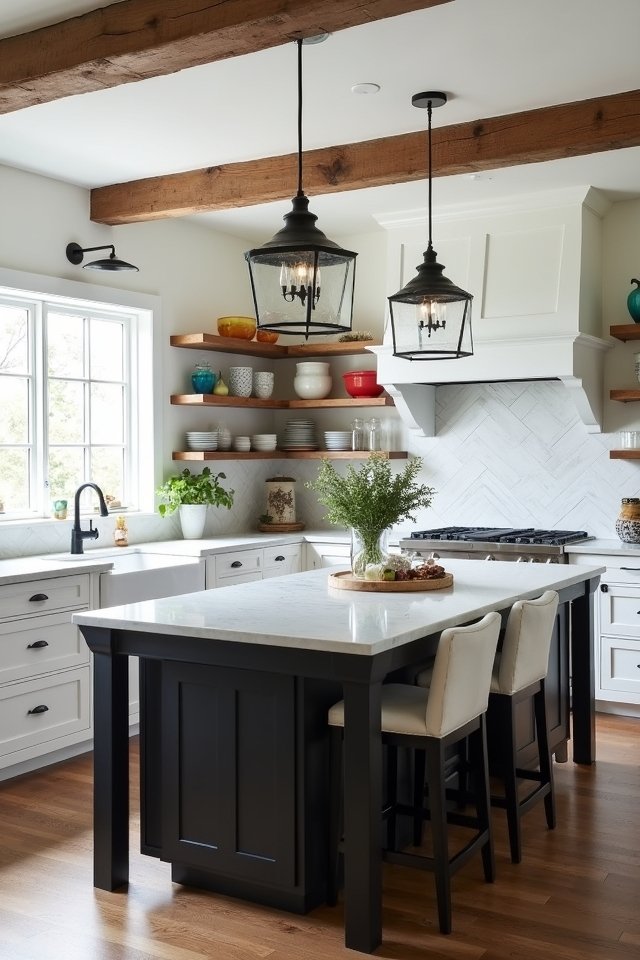 bold accents for kitchens