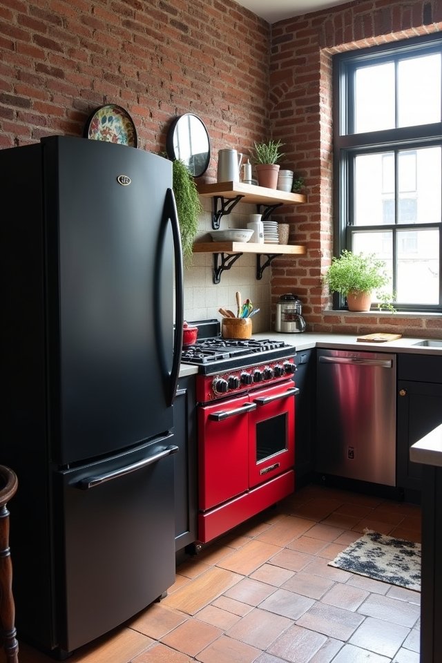 bold appliances unique kitchen story