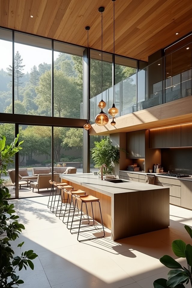 bold artistic statement lighting