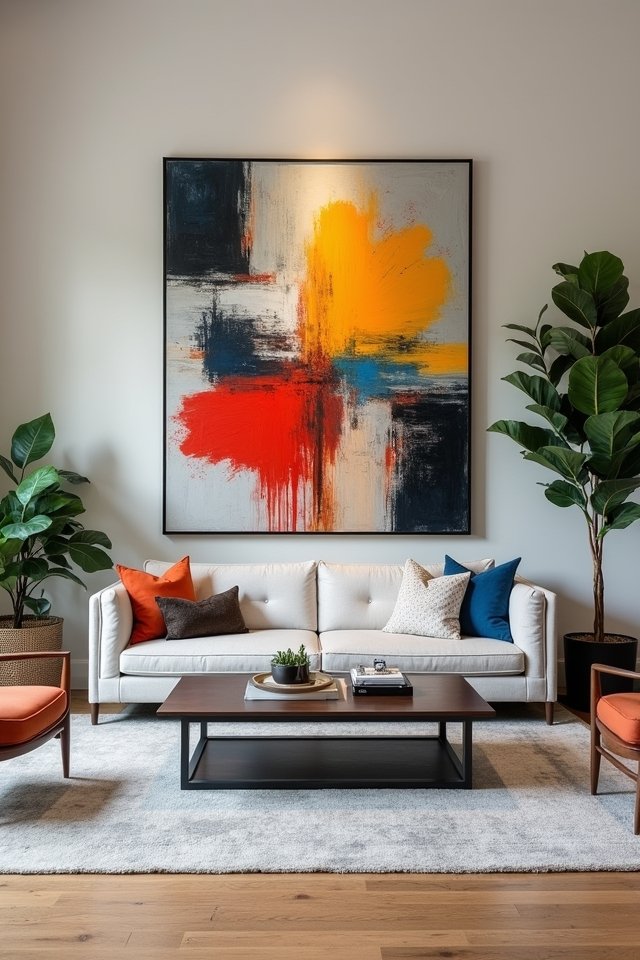 bold artwork energizes spaces