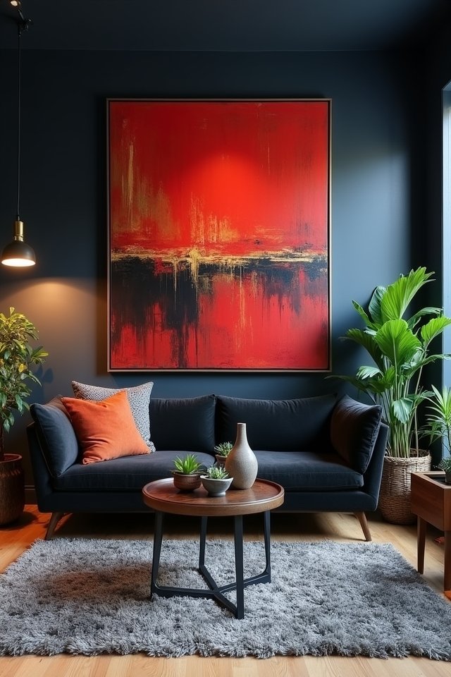 bold artwork energizes spaces