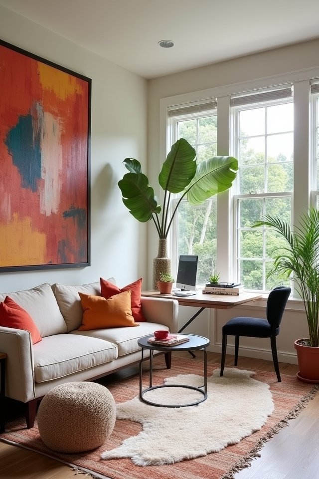 bold artwork statement wall