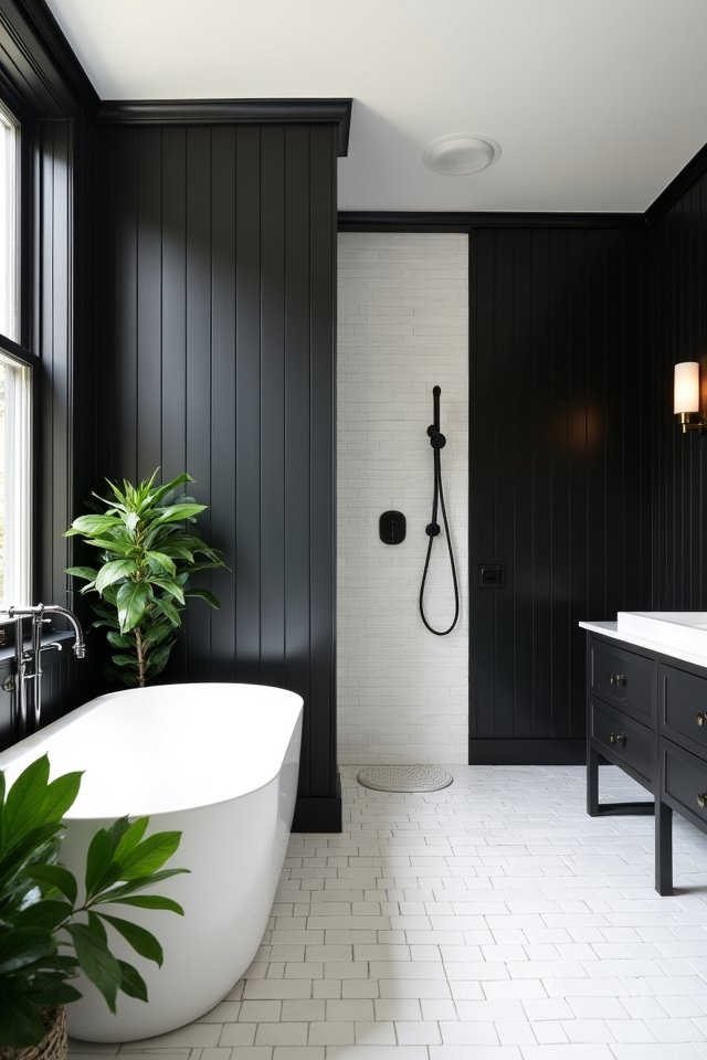 bold black accents transformation