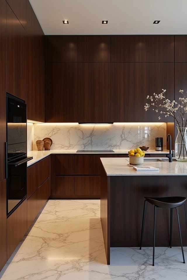bold black appliances shine
