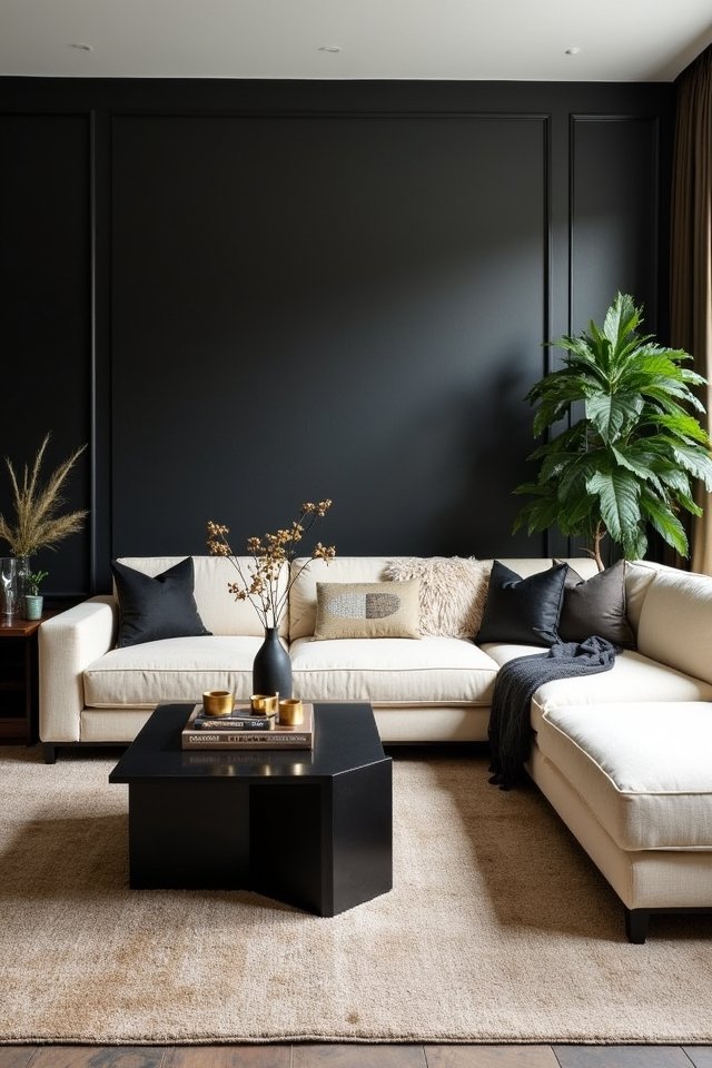bold black elegance statement