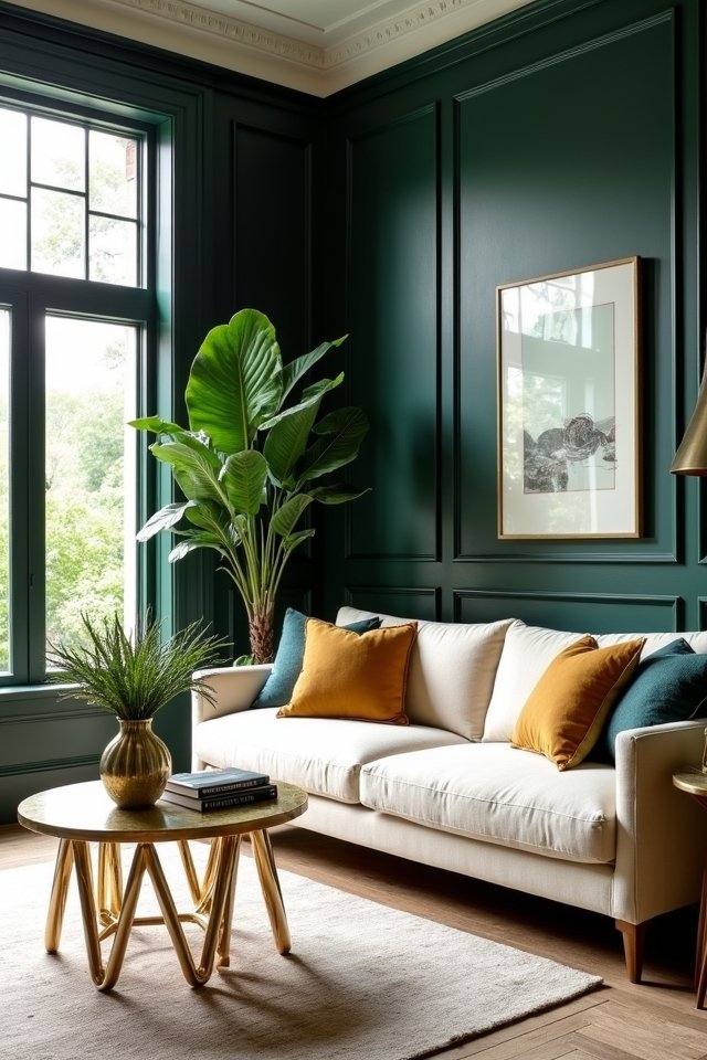 bold color blocked wall designs