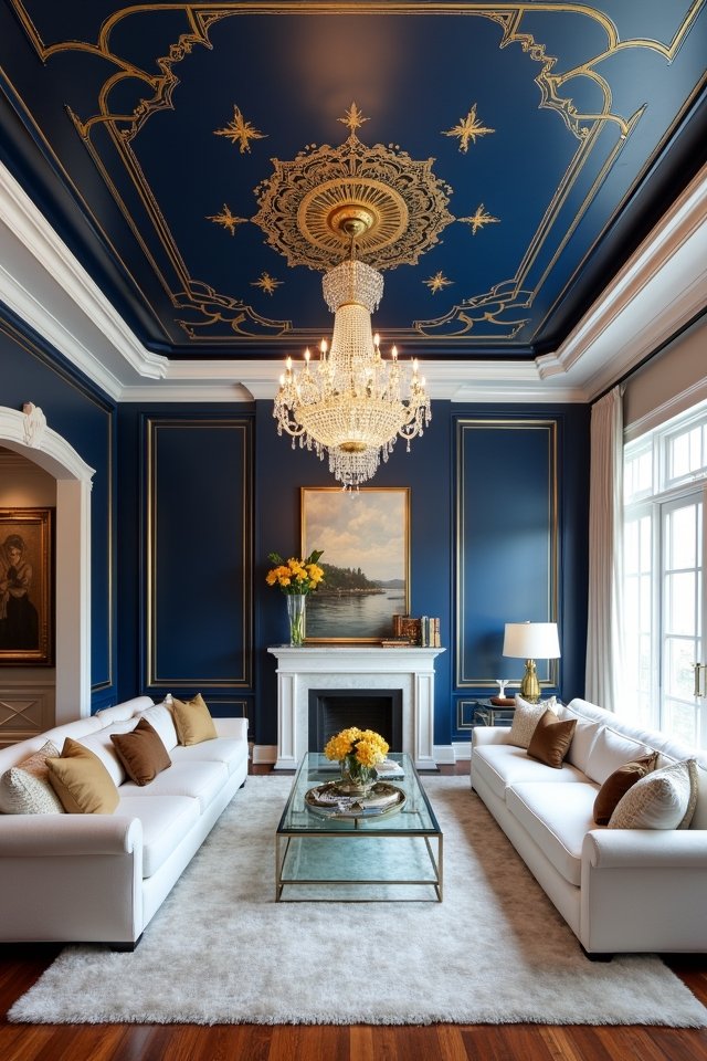 bold colorful ceiling transformations