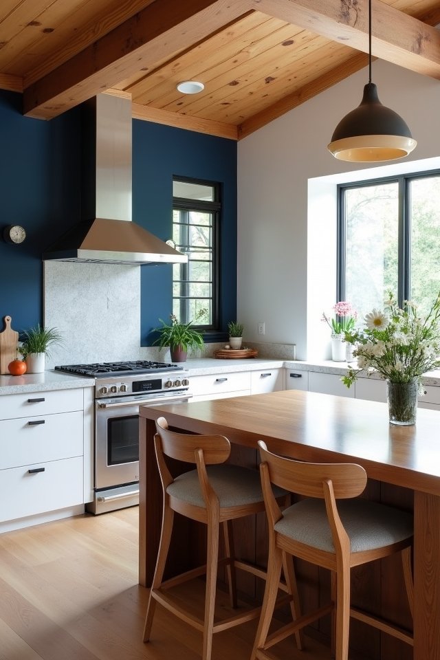 bold colorful kitchen transformations