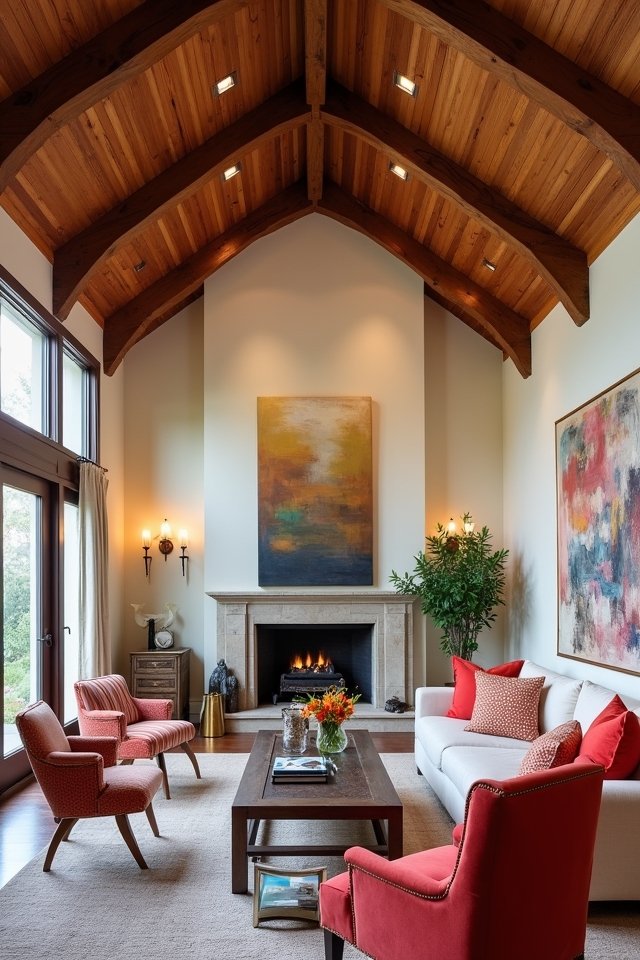 bold colors cozy contrasts