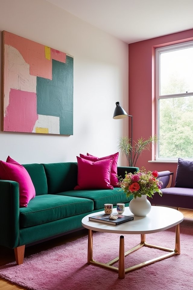 bold colors create sanctuary