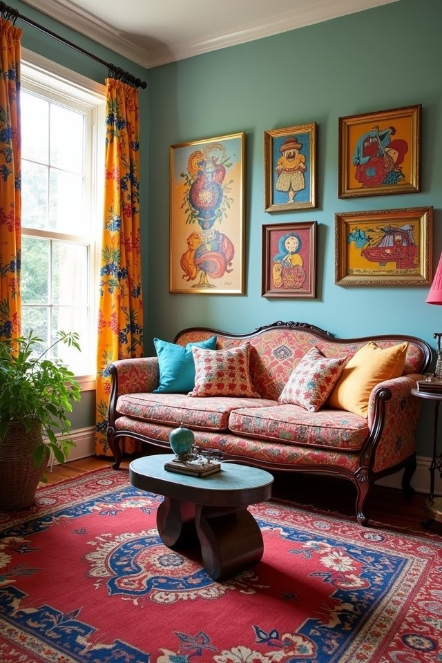 bold colors playful patterns