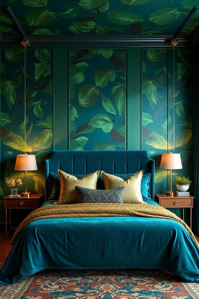 bold colors transform bedrooms