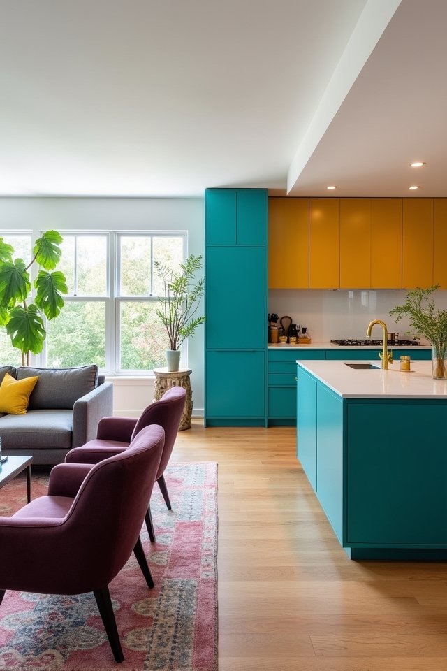 bold colors transform spaces