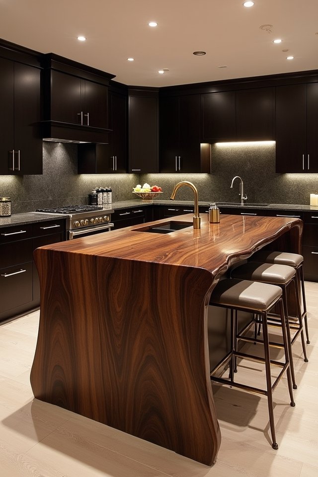 bold dark wood elegance