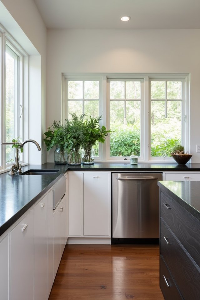 bold dramatic chic contrast