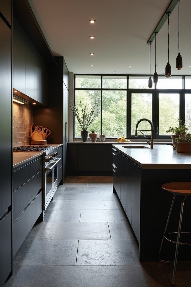 bold durable slate flooring