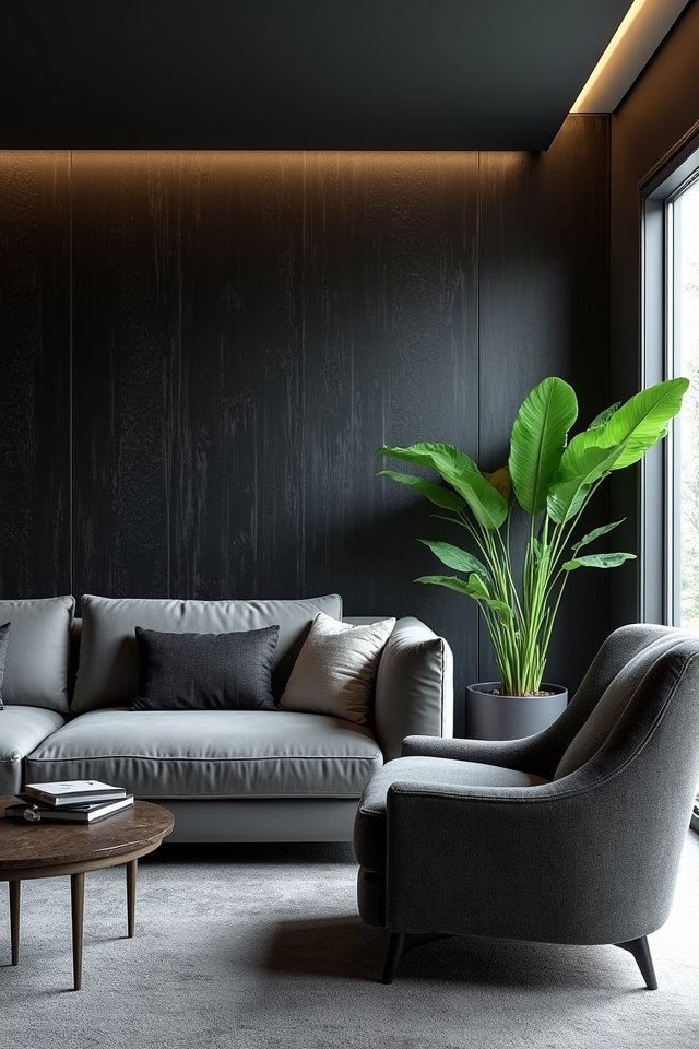 bold feature wall design
