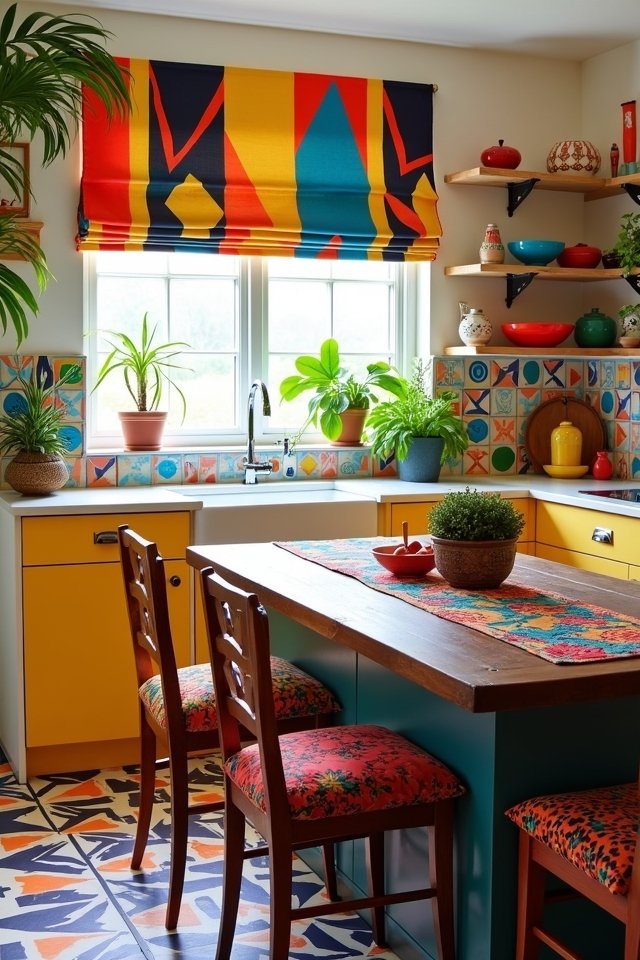 bold geometric textile patterns