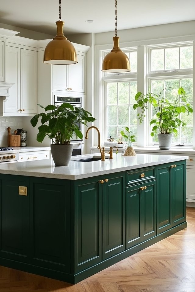 bold green island elegance