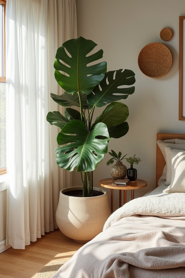 bold indoor plant statement