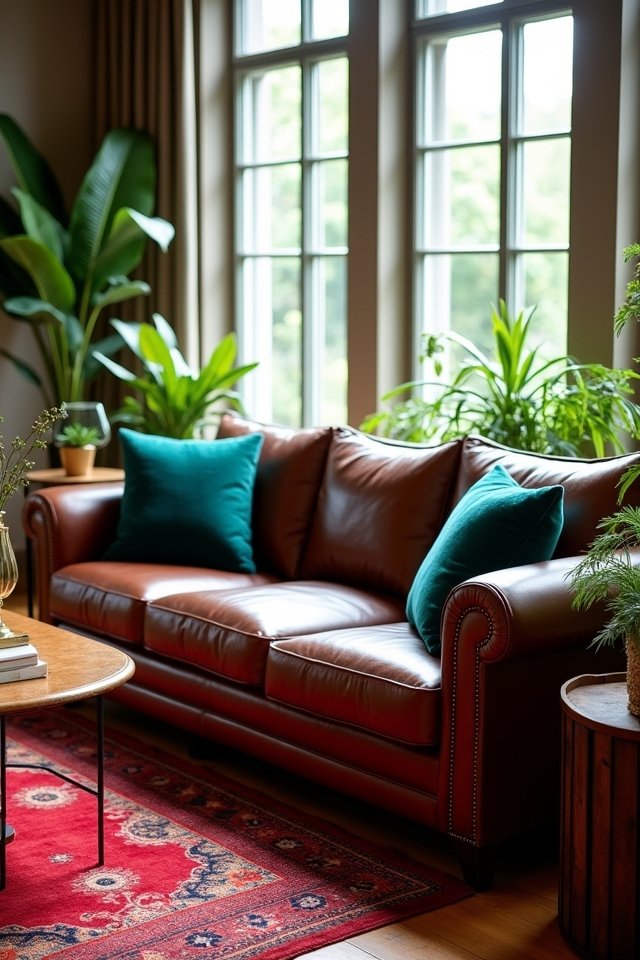 bold jewel tones decor