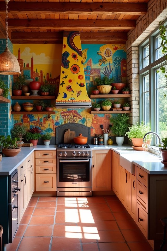 bold kitchen art ideas