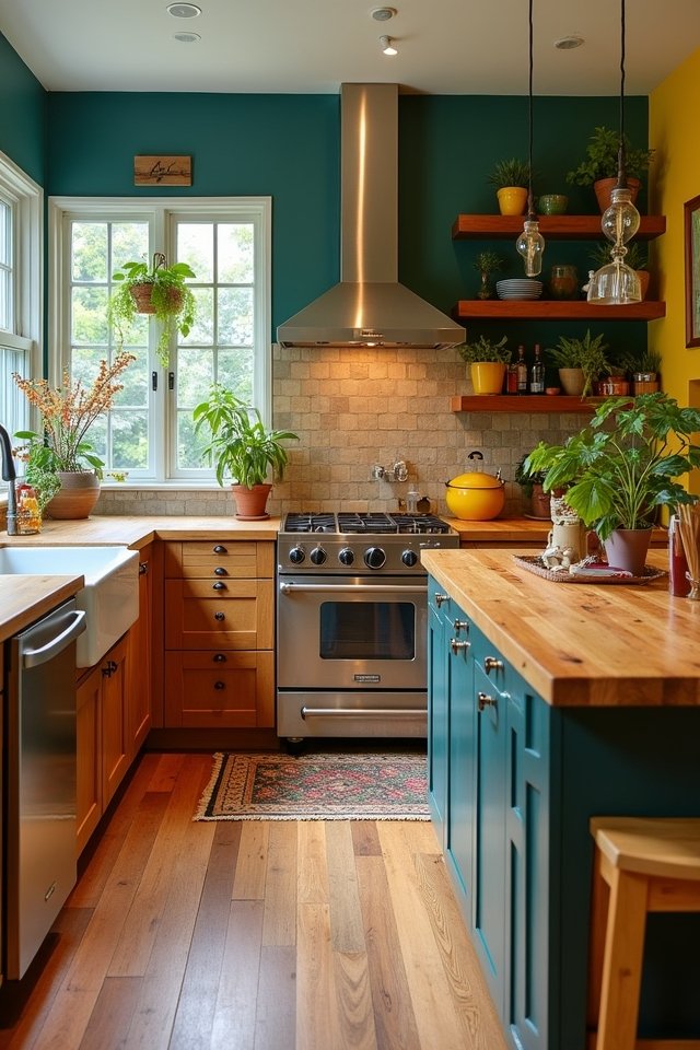 bold kitchen color ideas