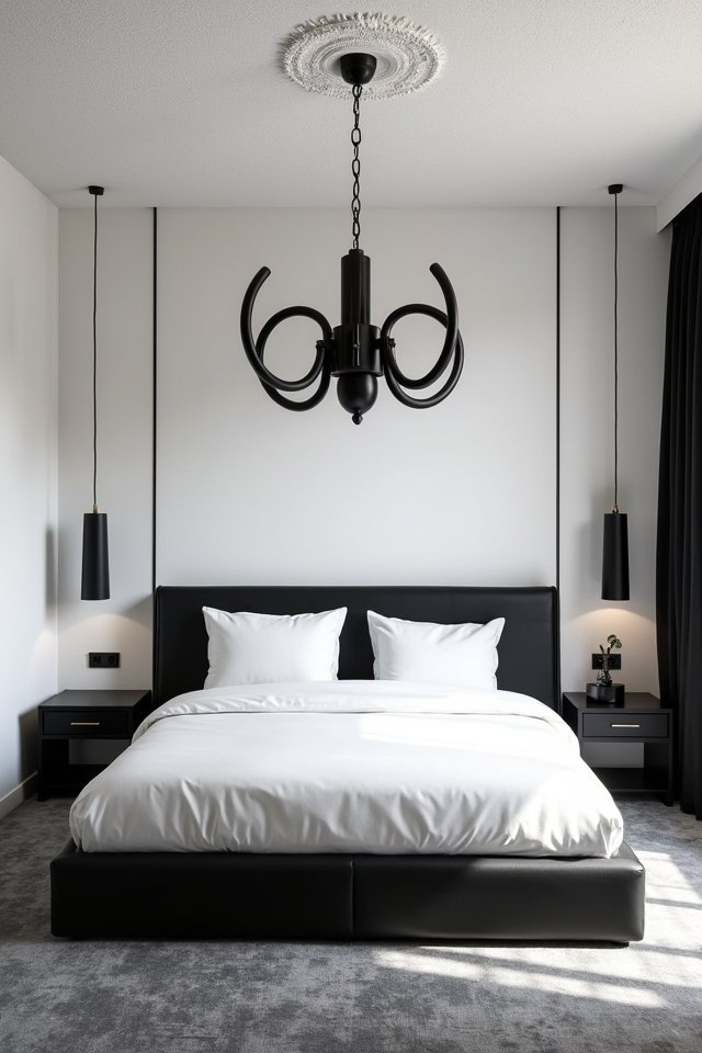 bold lighting enhances ambiance