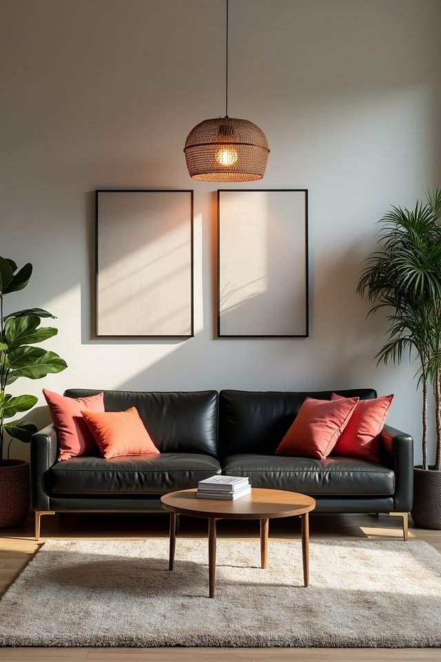 bold lighting enhances atmosphere