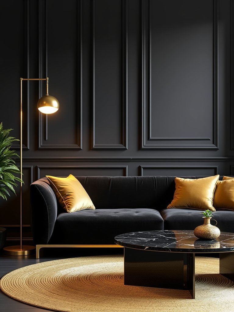 bold luxury in decor
