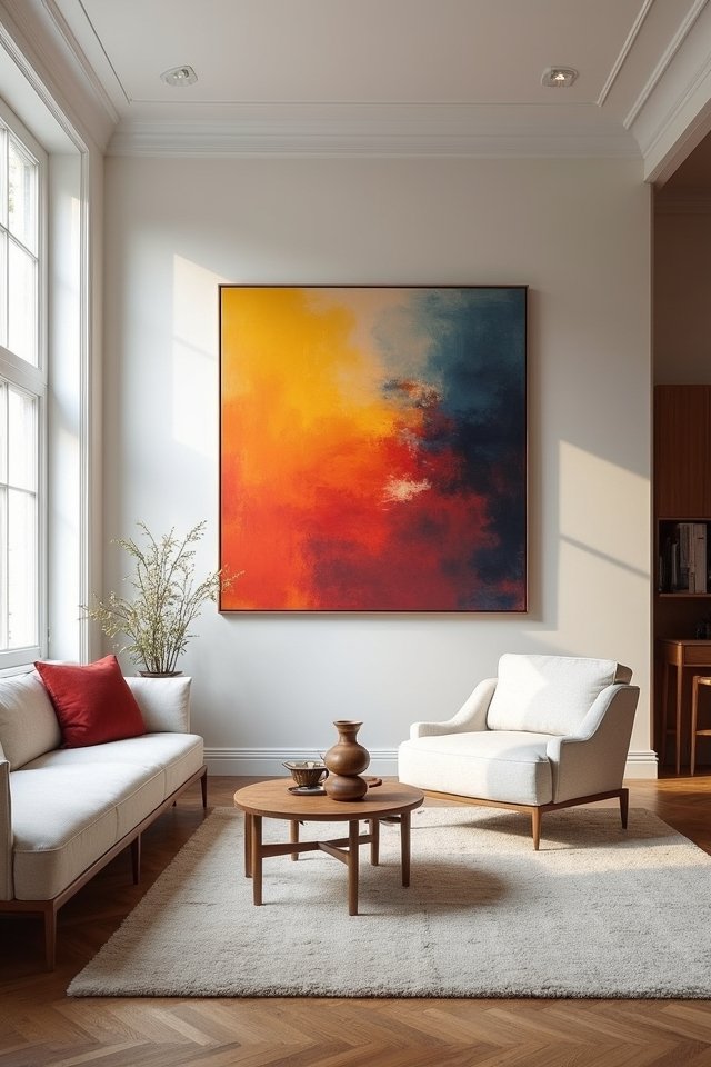 bold oversized canvas art