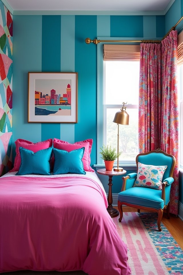 bold patterns and accents