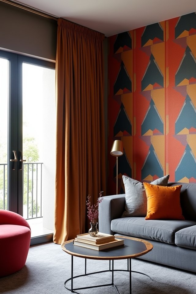 bold patterns enhance elegance