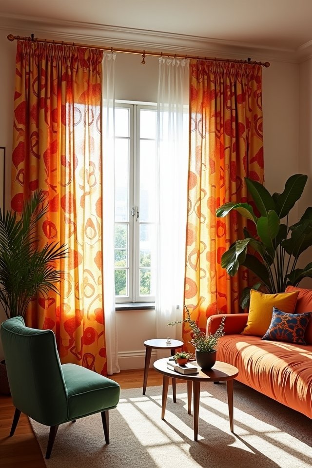 bold prints enhance spaces