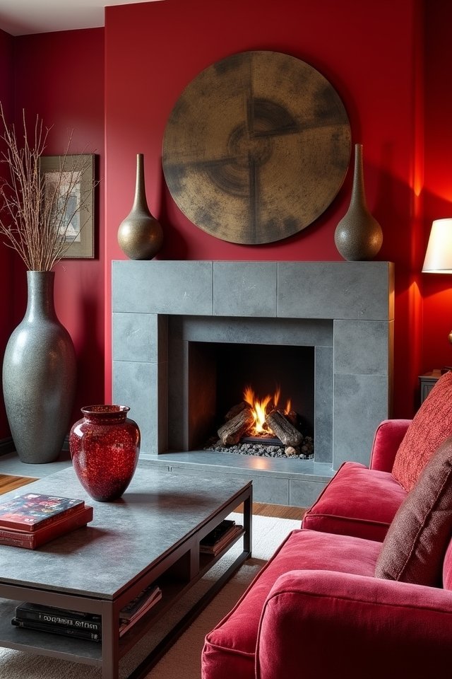 bold sculptural decor elements