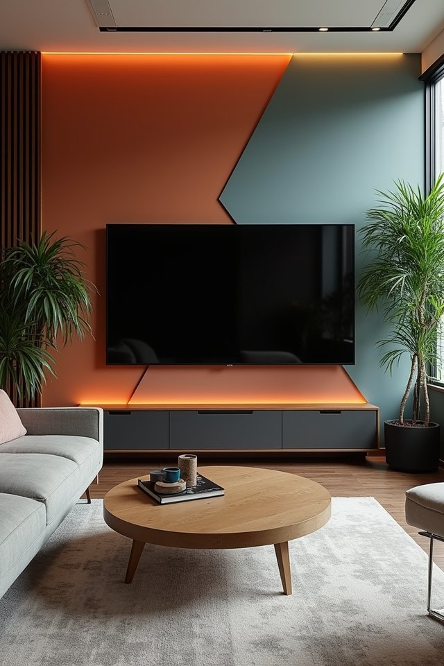 bold statement wall design